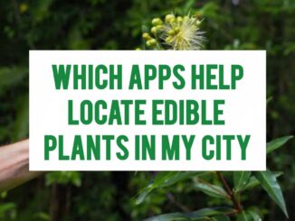 Which Apps Help Locate Edible Plants In My City