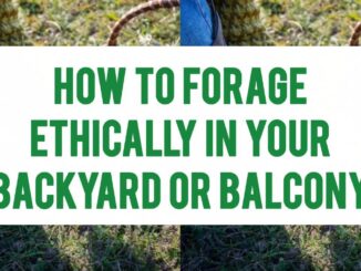 How To Forage Ethically In Your Backyard Or Balcony